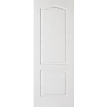 78X30 Classical 2 Panel White Moulded