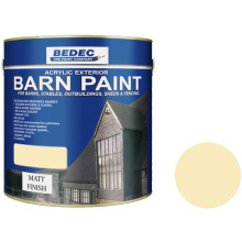 Bedec Matt Barn Paint 2.5L Country Cream