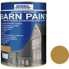 Bedec Satin Barn Paint 5L Solid Pine