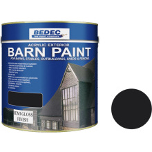 Bedec Semi Gloss Barn Paint 2.5L Black