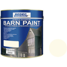 Bedec Semi Gloss Barn Paint 2.5L Gardenia