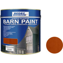 Bedec Semi Gloss Barn Paint 2.5L Medium Oak