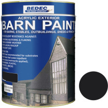 Bedec Semi Gloss Barn Paint 5L Black