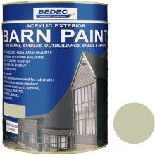 Bedec Semi Gloss Barn Paint 5L French Grey