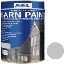 Bedec Semi Gloss Barn Paint 5L Light Grey
