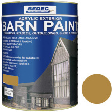 Bedec Semi Gloss Barn Paint 5L Solid Pine