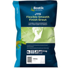 BOSTIK J115 PROFESSIONAL SMOOTH FINISH FLEXIBLE WALL & FLOOR GROUT GRAPHITE 5KG 30615323