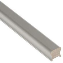 BR4.241W 4.2m WHITE PRIMED BASERAIL 41mm GROOVE