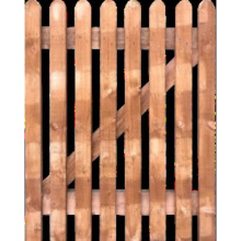 Denbigh Timber Round Top Gate Picket/Palisade 3 X 3 (Actual 900 X 900Mm) Palgate3X3R