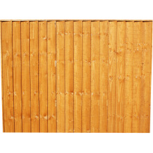 Denbigh Timber Vertical Board Fence Panel 6 X 5 Apex Cap Vb6X5