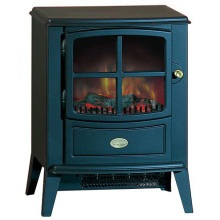 DIMPLEX 143081 BRAYFORD LED LOG FLAME REMOTE CONTROL 2kw ELECTRIC STOVE 295 x 547mm BLACK