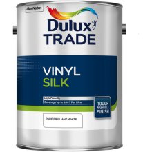 Dulux Trade V/Silk Pure Brilliant White 2.5ltr