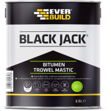 EVERBUILD BLACK JACK BITUMEN TROWEL MASTIC 2.5l 2.5l 90302