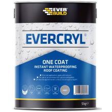 EVERBUILD EVERCRYL ONE COAT INSTANT 5kg GREY EVCRYL5GY