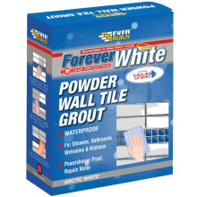 EVERBUILD FOREVER WHITE WALL TILE GROUT 3kg FWPOWGROUT3