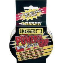 EVERBUILD MAMMOTH POWERFUL GRIP DOUBLE SIDED TAPE 50mm x 2.5m 2POWERGRIP50