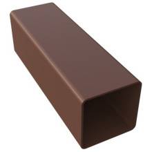 FREEFLOW SQUARE PIPE 2.75m LEATHER BROWN FSP275LB