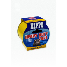 HIPPO HEAVY DUTY TAPE 50mm x 10m YELLOW H18009