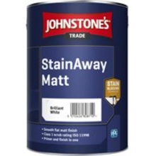 JOHNSTONES STAINAWAY MATT BRILLIANT WHITE 2.5l 421699
