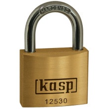 KASP K12530D PREMIUM BRASS PADLOCK 30mm