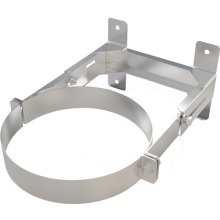 KC/TWPRO 15-150-053 TWINWALL WALL SUPPORT BAND 150mm 130-210mm STAINLESS STEEL