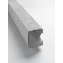 NAYLOR WET-MIX SMOOTH CONCRETE SLOTTED END POST 69" SP7E