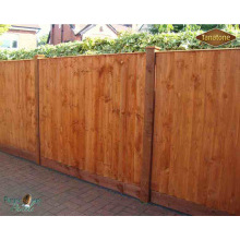 Nwp Tanalised Brown Heavy Duty Featheredge 6 X 2 Fence Panel