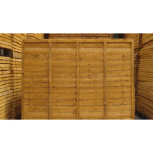 Rainbridge Golden Brown Waney Fence Panel 6 X 5