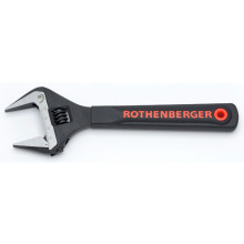 ROTHENBERGER ADJ WRENCH WIDE JAW 1" C/W JAW PROTECTORS 70460R