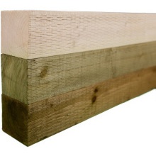 Sawn Uc4 Green Treated Timber 100 X 100Mm 2400Mm Homegrown Incised Fsc Mix 70% Sa-Coc-002262