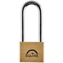 Squire Brass Body Extra Long Shackle 50mm LN5/2.5