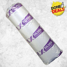 TLX Silver 2 In 1 Multifoil Insulation 1.2 x 10M 12M2 Roll BBA Approved