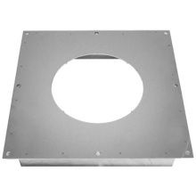 TWPRO 2-150-073 VENTILATED FIRESTOP PLATE 150mm WHITE