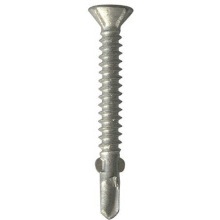109mm HEAVY SECTION CSK WING DRILL SCREW BOX 100 WOODFIX WFH55109