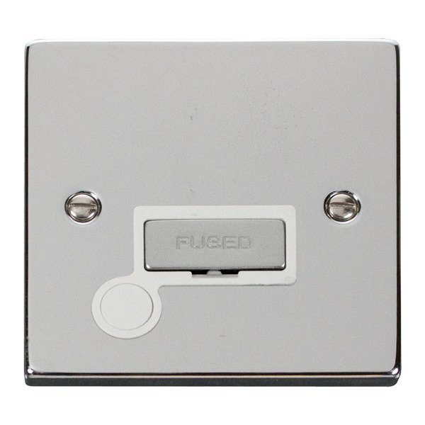 	Click VPCH550WH 13A Fused ‘Ingot’ Connection Unit With Flex Outlet
