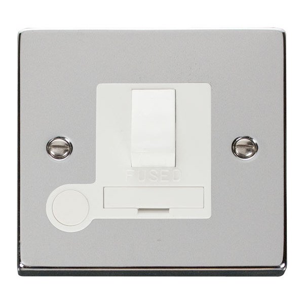 Click VPCH051WH 13A Fused Switched Connection Unit With Flex Outlet