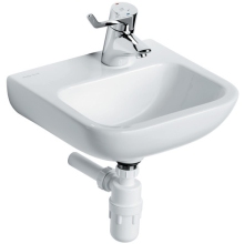 Armitage Shanks Portman 21 Basin No Overflow Or Chain Hole 400mm One Right Hand Taphole