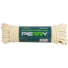 6mm BRAIDED POLY COTTON SASH CORD 12.5m 83430006WH