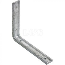 75mm 3 x 2" NO 247 GALV FLUTED ANGLE BRACKETS 2 247-PP0075GV