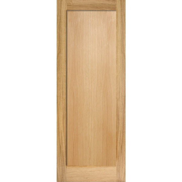 One Panel Oak Internal Door 610 x 1981