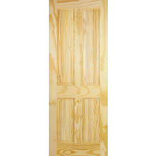 78X27 4 Panel Clear Pine