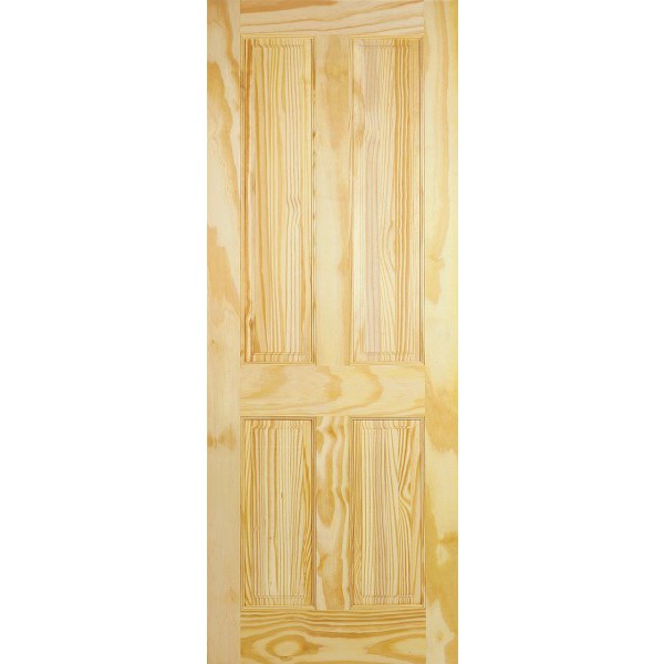LPD Clear Pine 4 Panel Door 1981x762mm (30inch)