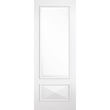 78X30 Knightsbridge Glazed White Primed