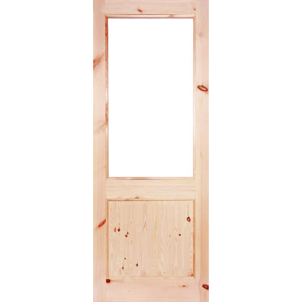 2XG Glazed redwood door