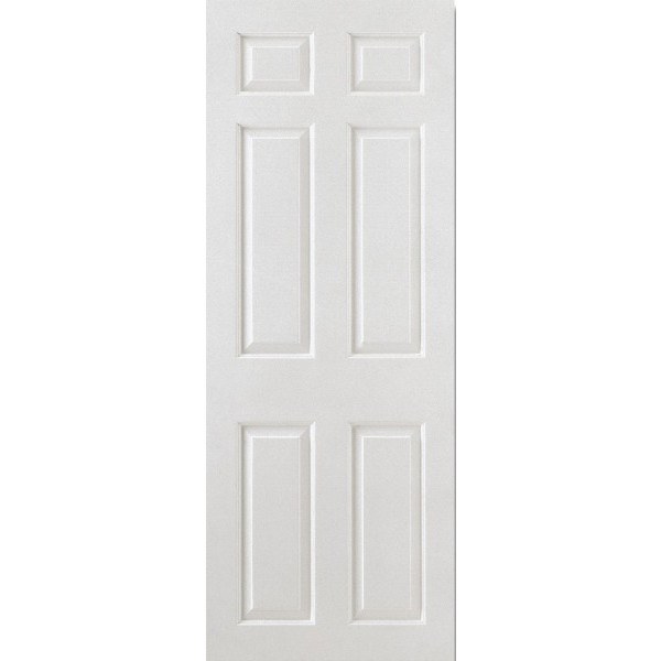 LPD White Moulded Smooth 6P Door 1981x762mm (30")