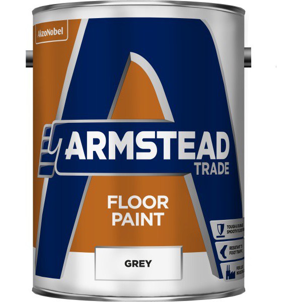 Armstead Endurance 5ltr Floor Paint Grey