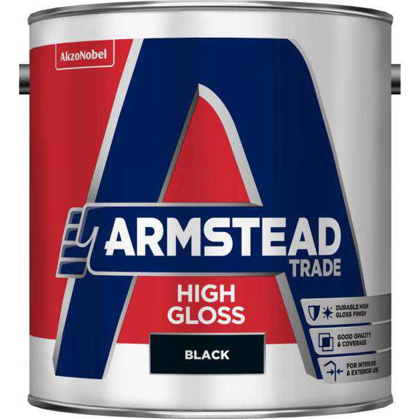 Armstead Trade 1ltr Gloss Black