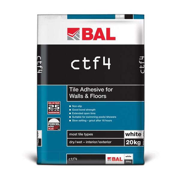 BAL CTF4 Tile Adhesive 20kg