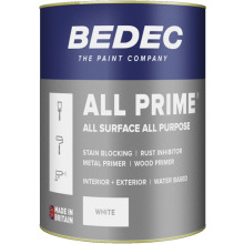 BEDEC ALL PRIME ALL SURFACE PRIMER 750ml WHITE BEDE2PR0002/28