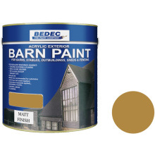 Bedec Matt Barn Paint 2.5L Solid Pine